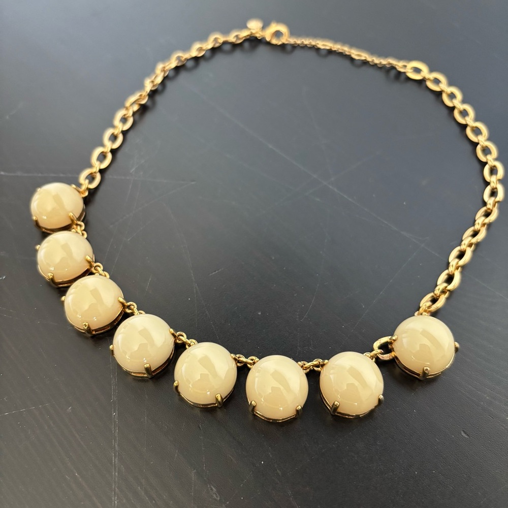 J. Crew cabochon statement chunky necklace